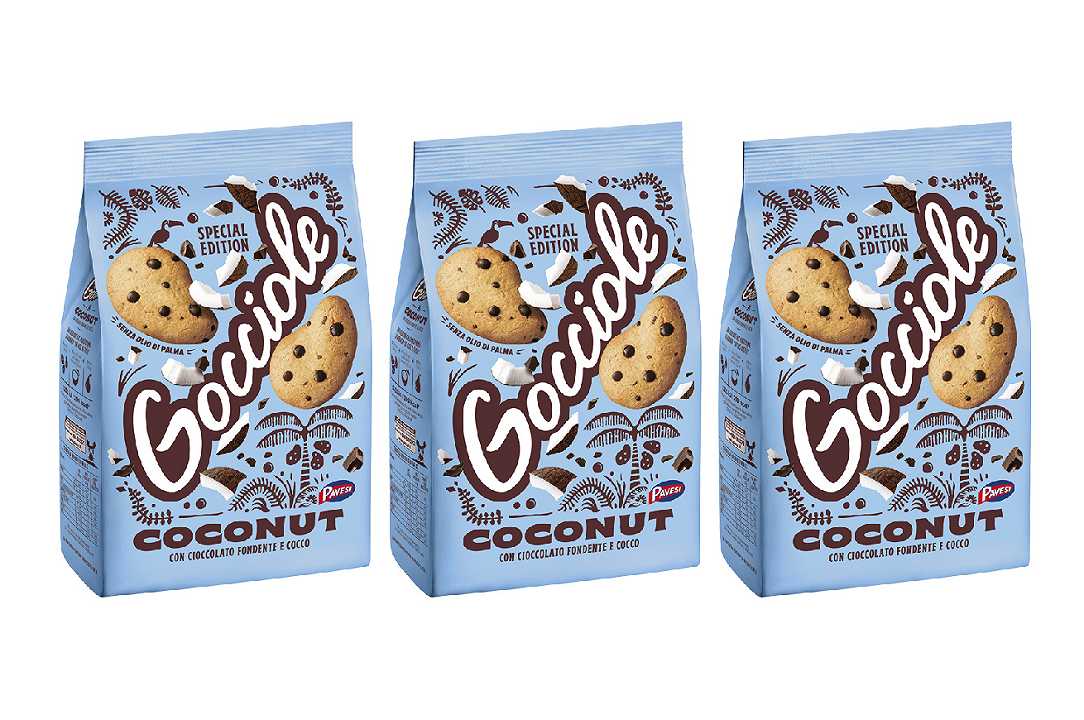 Gocciole cioccolato e cocco: il nuovo prodotto di Pavesi limited edition