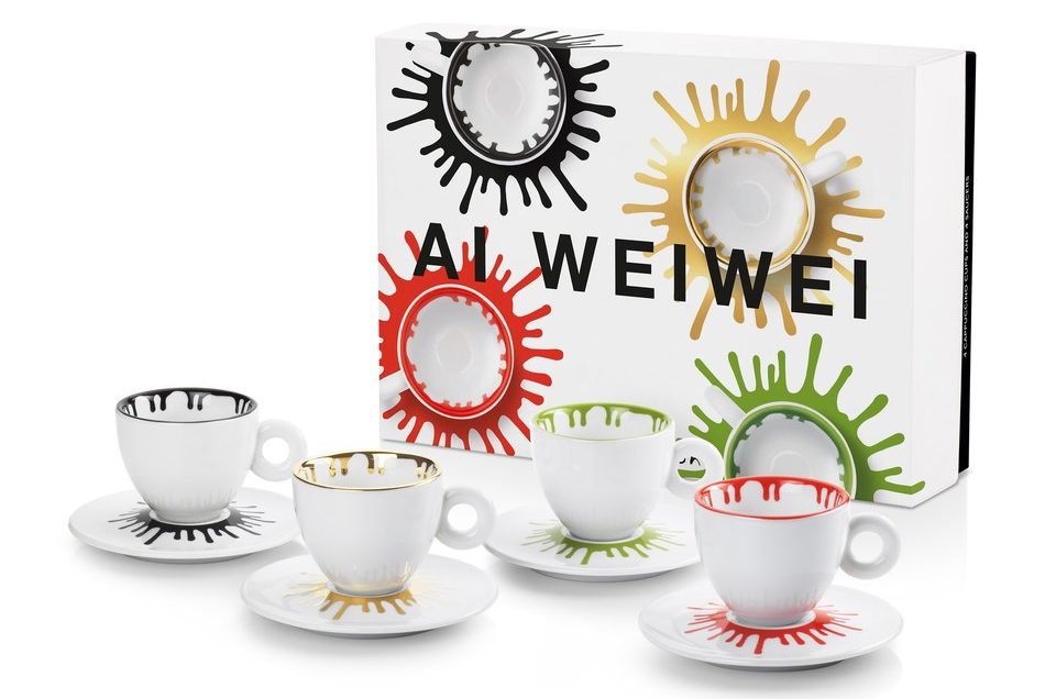 Illy caffè Ai Weiwei art collection tazzine