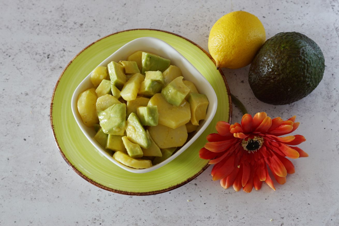 insalata patate avocado
