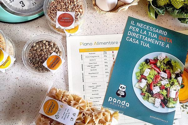 Panda Delivery, il servizio che consegna la “dieta” a domicilio