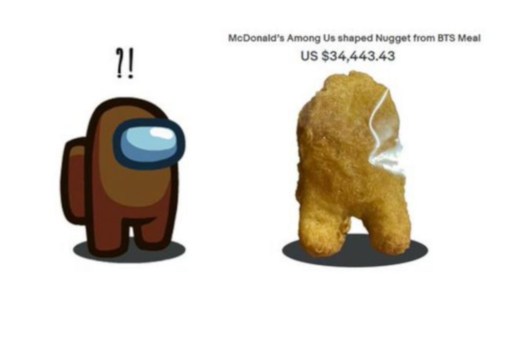 mcnuggets all'asta su ebay