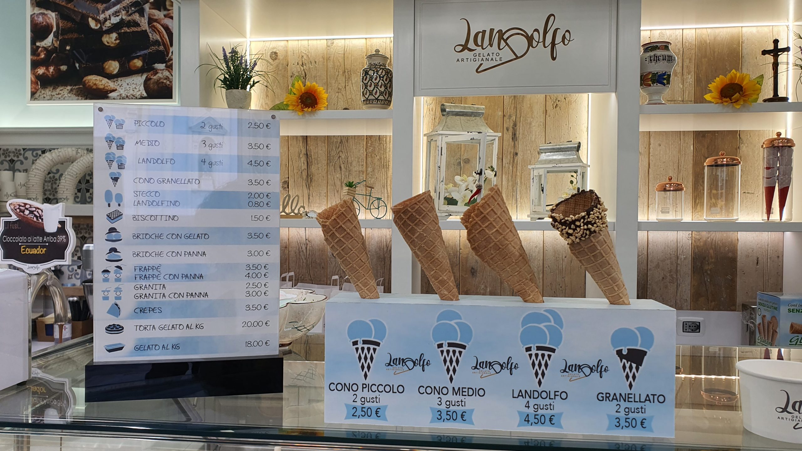 Landolfo Gelato Artigianale a Grumo Nevano