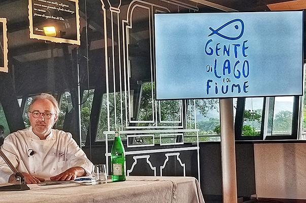 Chef Marco Sacco: “puntare sull’allevamento dello storione per una cucina di lago sostenibile”