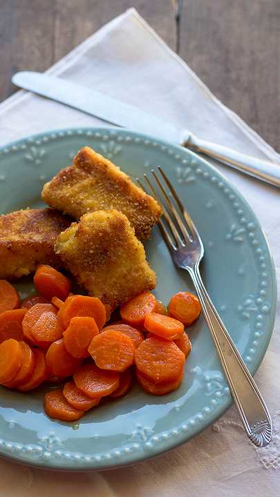 Bastoncini di pesce al forno