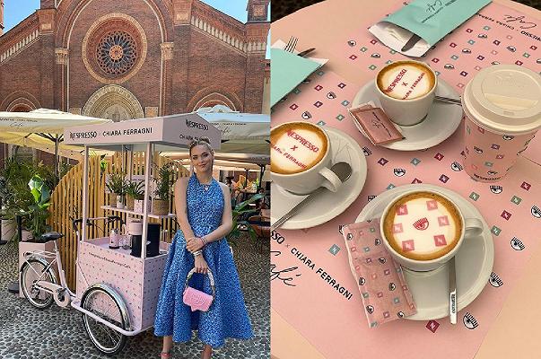 Chiara Ferragni apre un temporary bar a Milano