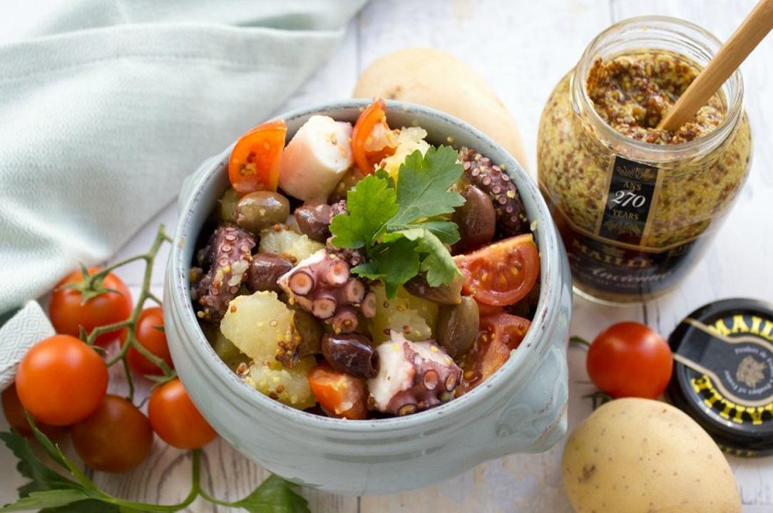 Insalata di polpo con patate e olive