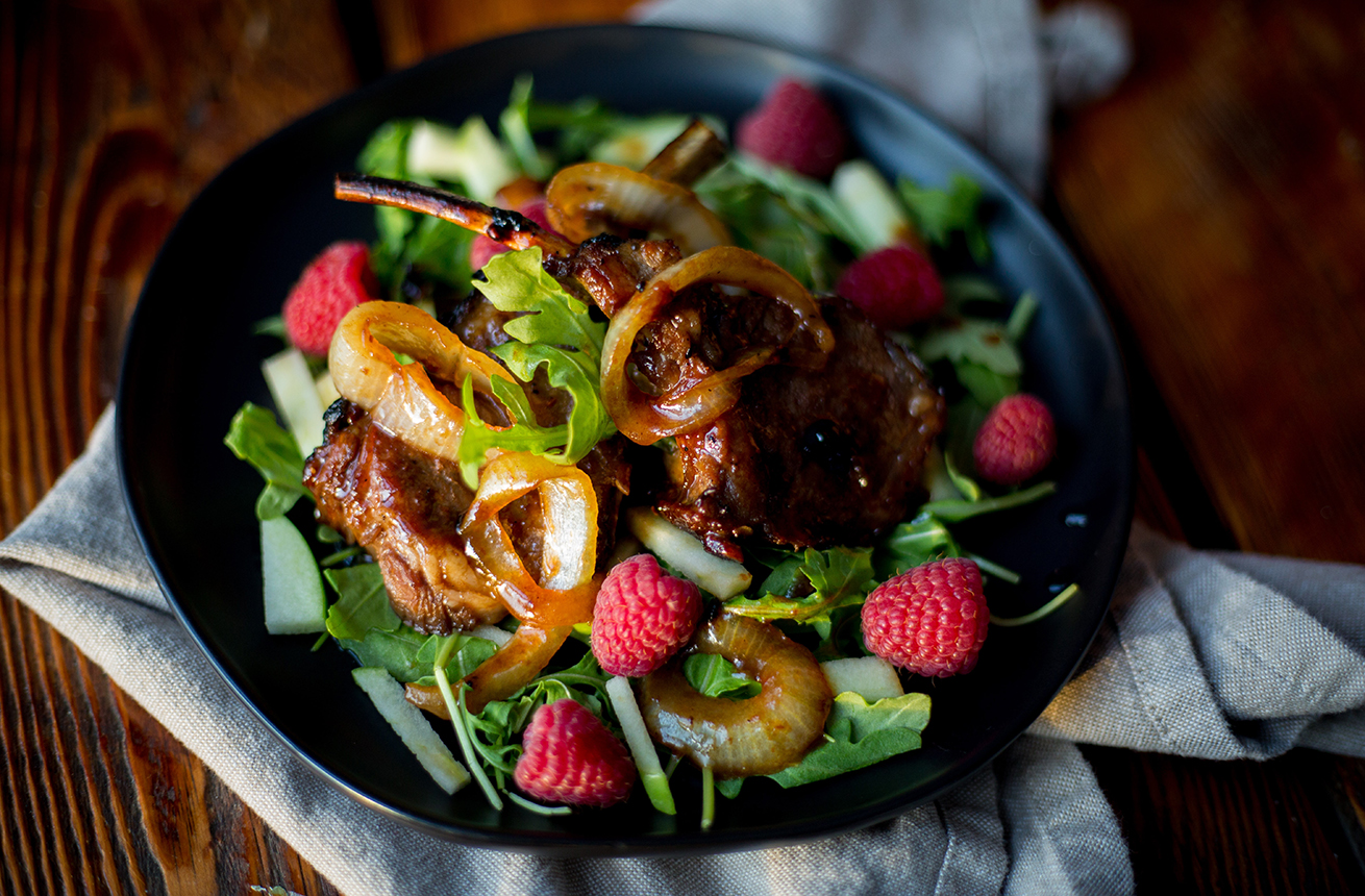 lamponi insalata