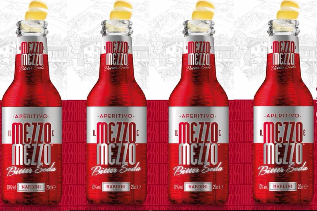 Distilleria Nardini: arriva l’aperitivo Mezzoemezzo Bitter Soda