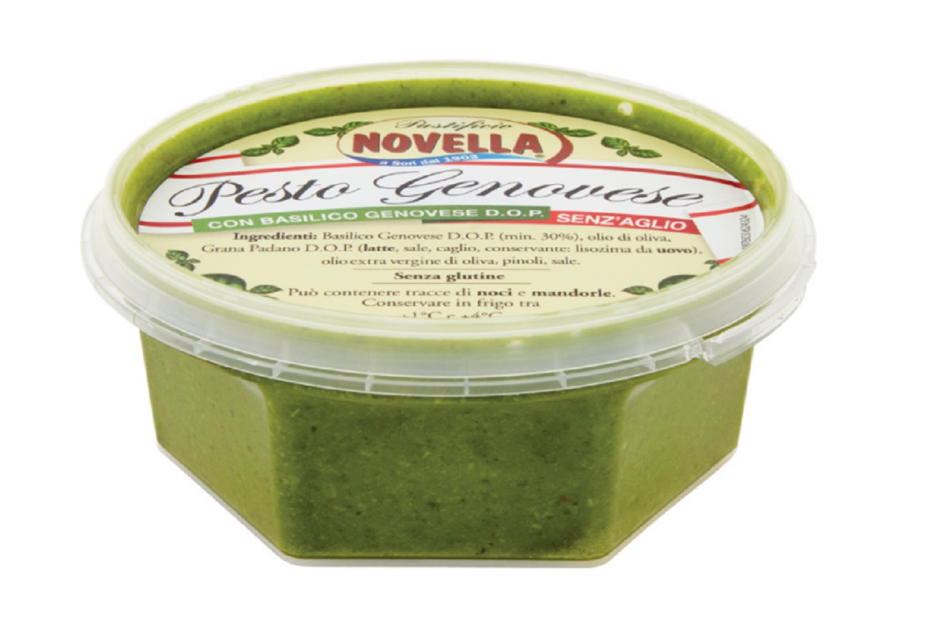 Pesto genovese senza aglio Novella richiamo per rischio microbiologico