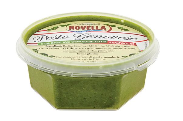 Pesto genovese senza aglio Novella: richiamo per rischio microbiologico