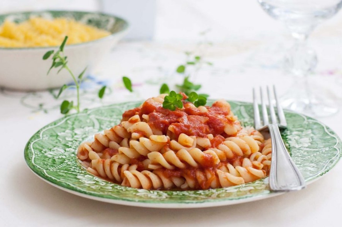 pasta con i peperoni