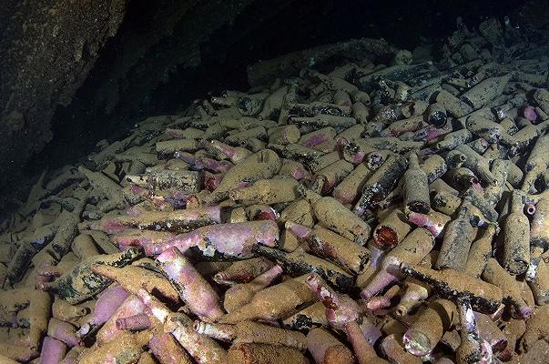 Scozia: trovate in fondo al mare centinaia di birre dell’Ottocento