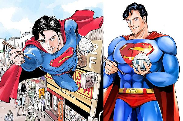 Superman “combatte” la cucina giapponese