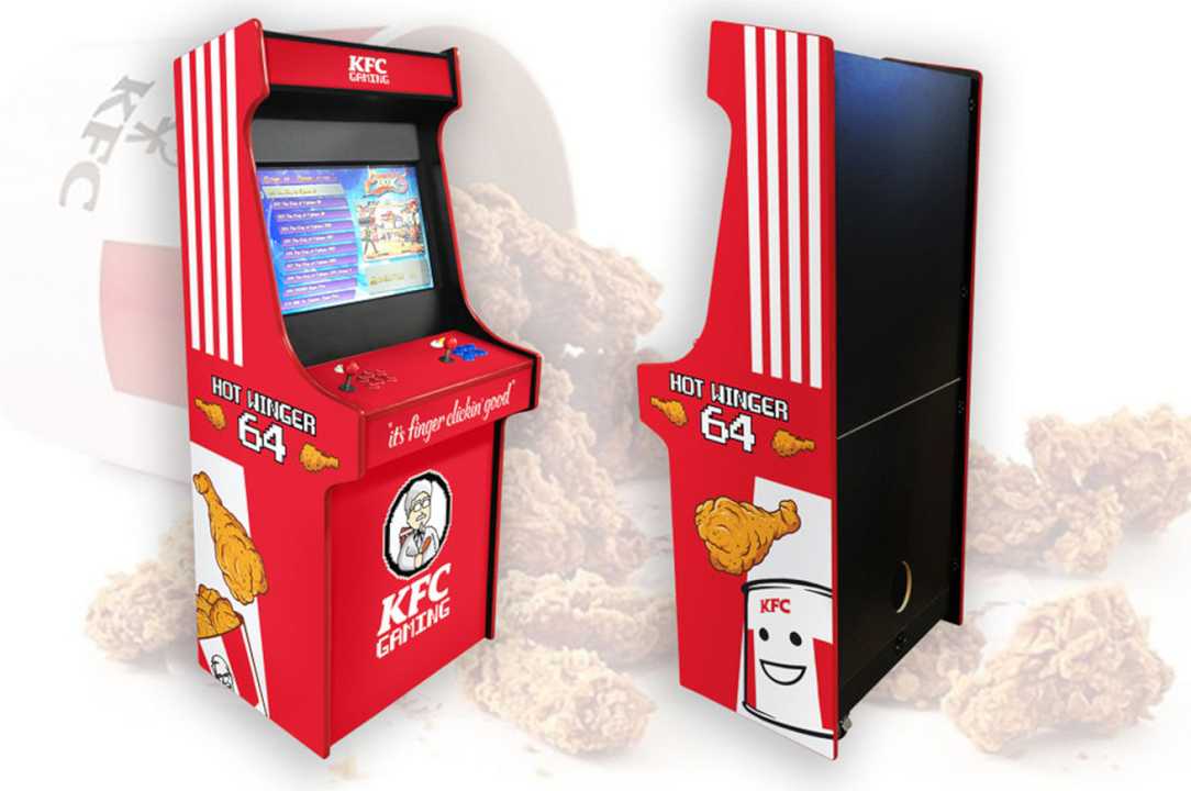 KFC: la console multigioco vintage “Hot Winger 64” è un cult