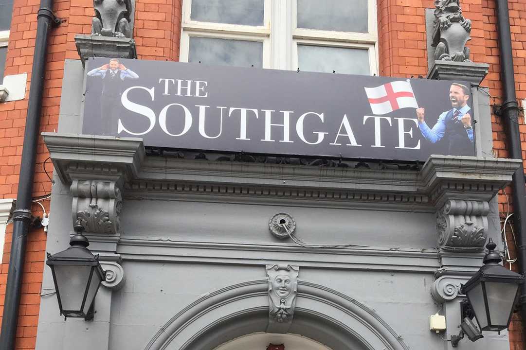 Euro 2020: un pub di Manchester per la finale cambia nome in “The Southgate”