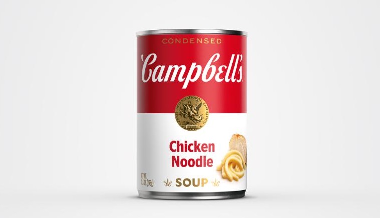 Campbell’s: il barattolo di zuppa cambia look dopo 50 anni
