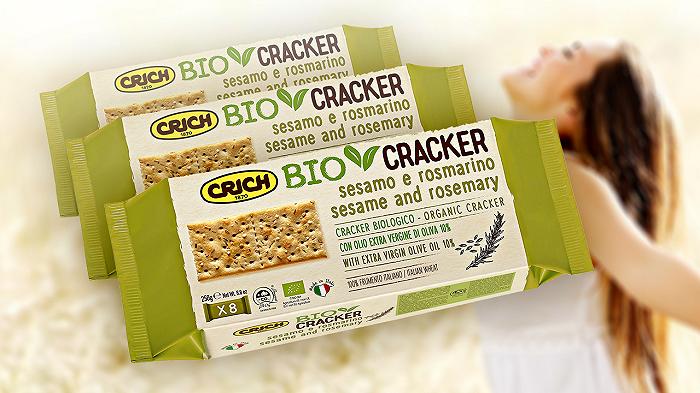 Biocrackers al Sesamo e Rosmarino di Nuova Industria Biscotti Crich: richiamo per rischio chimico