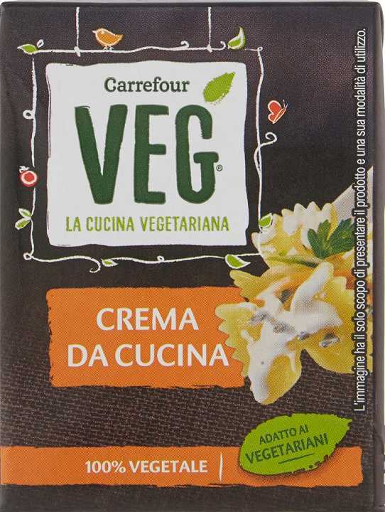 Carrefour, Crema da cucina vegetale: richiamo per rischio chimico