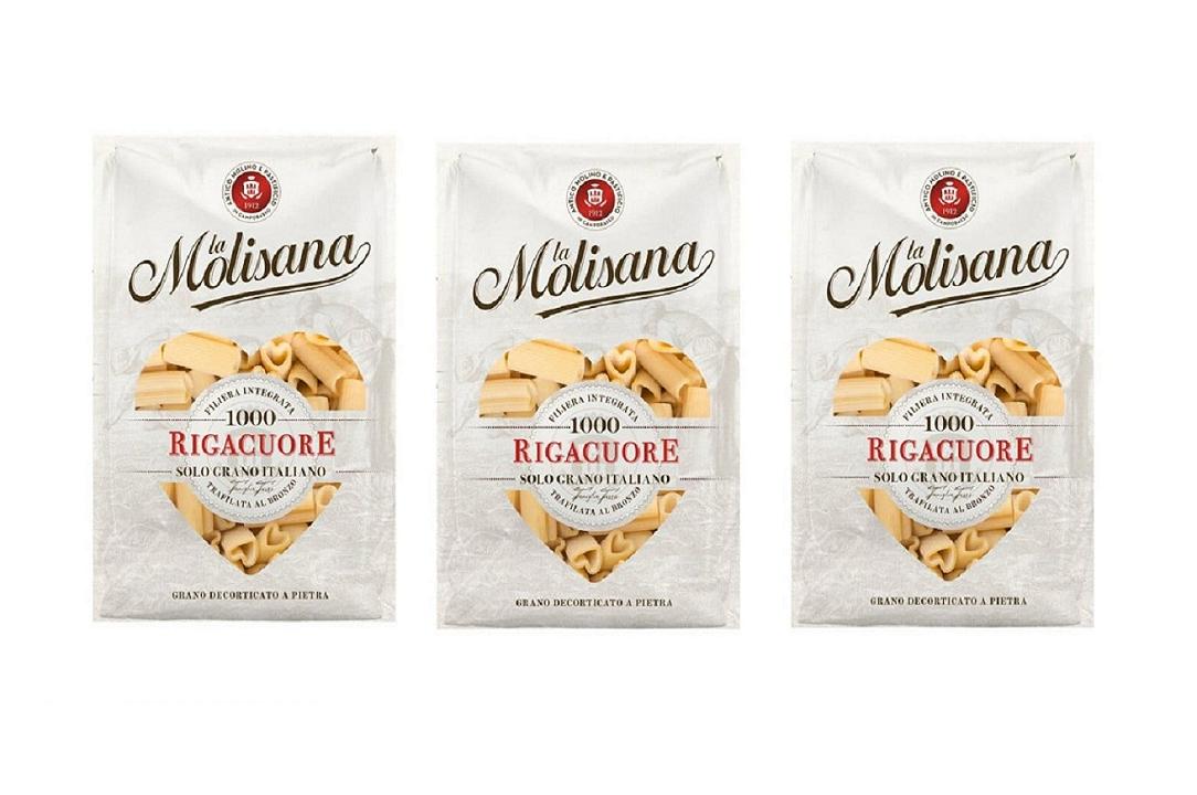 Pasta La Molisana: il nuovo formato Rigacuore è il primo con carta 100% riciclabile