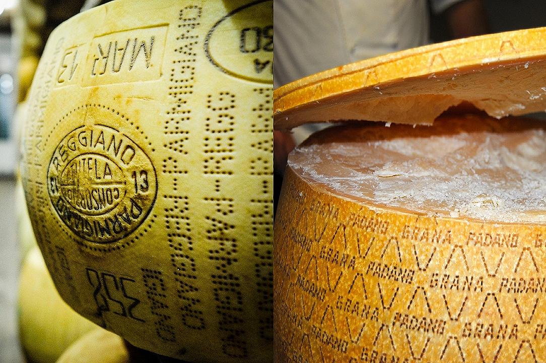 Parmigiano Reggiano e Grana Padano si alleano contro il Nutriscore