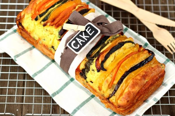 plumcake con verdure