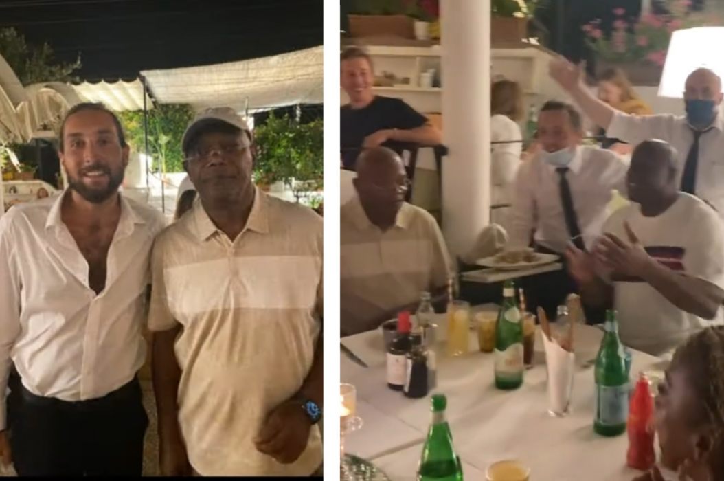 samuel-l-jackson-magic-johnson-ristorante-capri