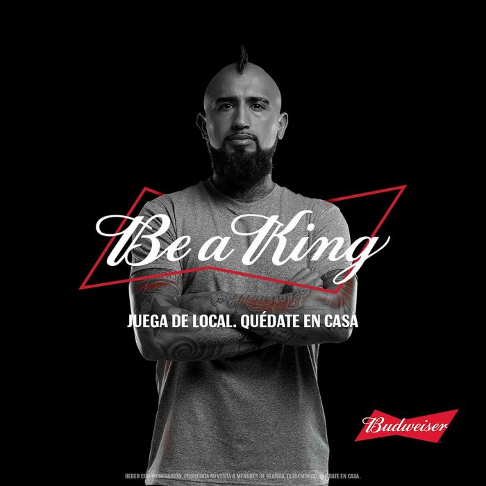budweiser arturo vidal