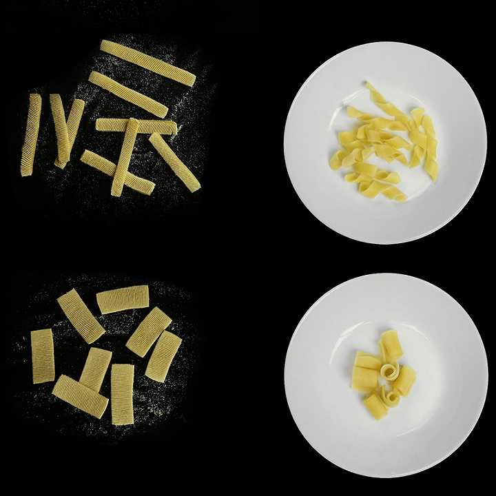Inventata la pasta “piatta” che prende forma in cottura, per risparmiare spazio