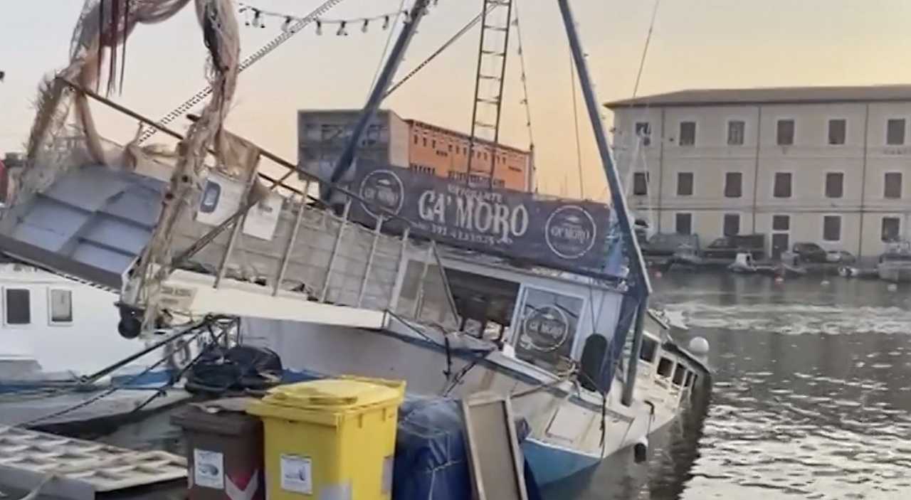 Livorno: affonda il Ca’ Moro, barca ristorante gestita da persone Down