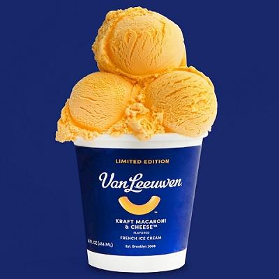 Kraft lancia un gelato al gusto Mac & Cheese, davvero