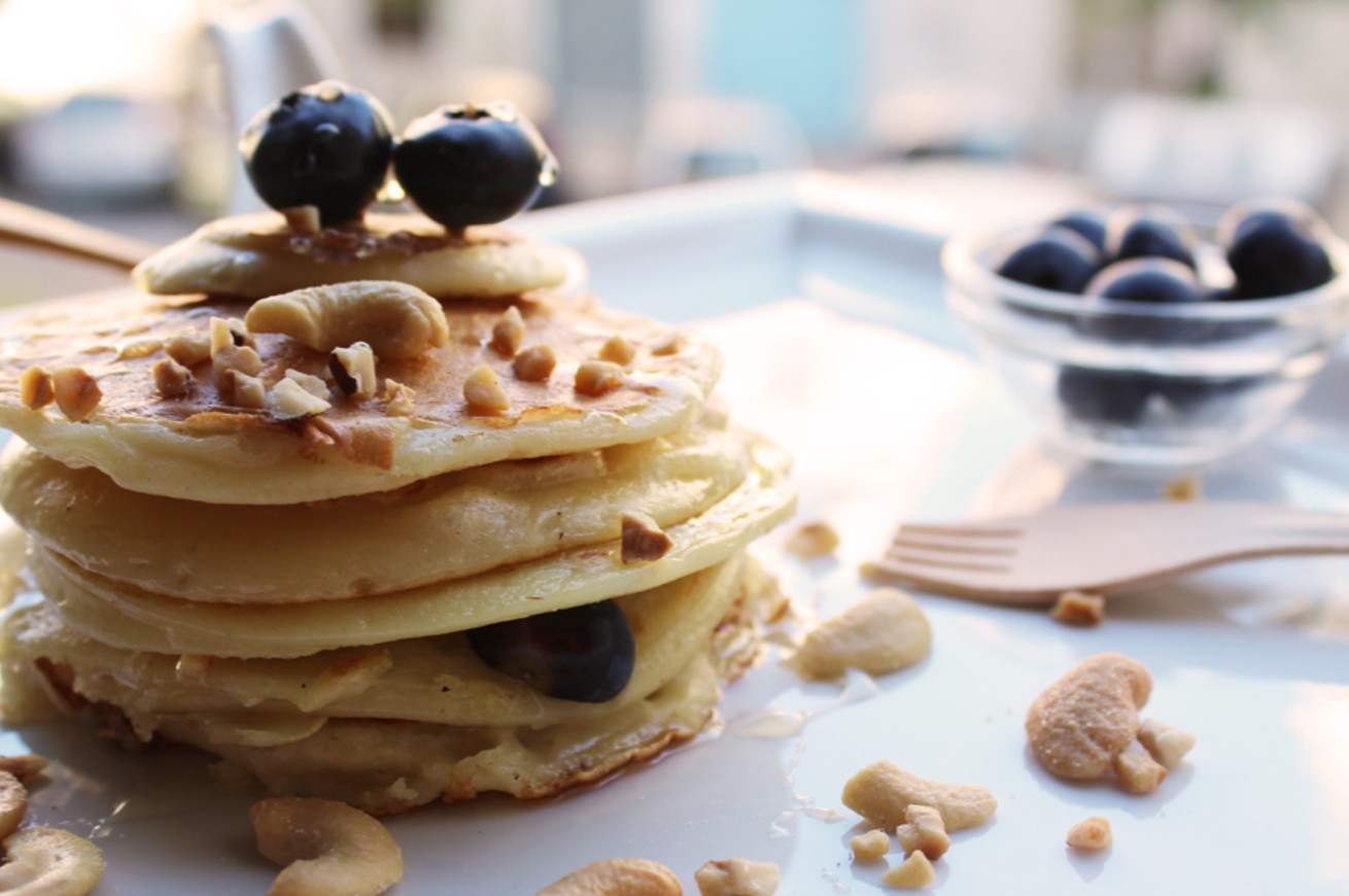 pancakes ai mirtilli