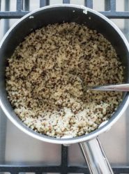 quinoa in pentola