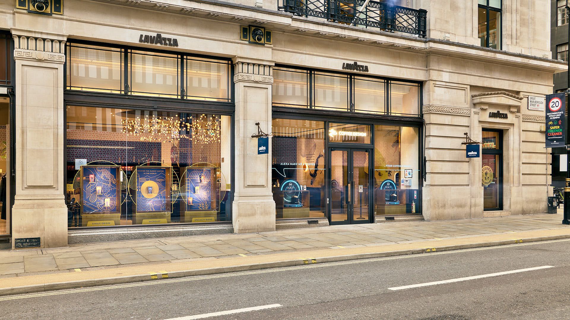 lavazza Flagship store Londra 