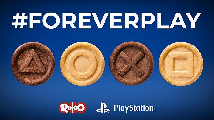 Ringo e PlayStation insieme: i biscotti come i pulsanti del gamepad