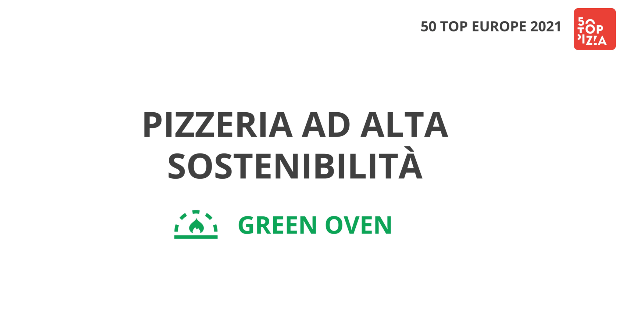 Forno Verde; 50 Top Pizza