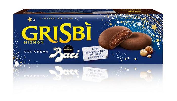 Grisbì, arriva l’edizione limitata con la crema Baci Perugina