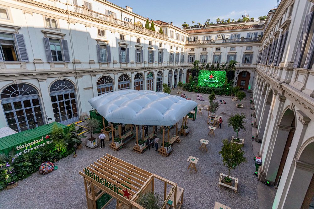 Milano: Heineken lancia il Greener Bar, completamente sostenibile