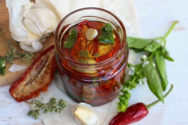 pomodori secchi sottolio