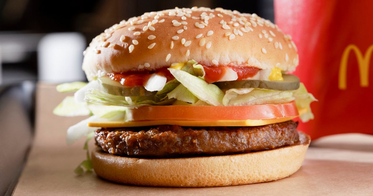 McDonald’s, il panino vegano McPlant sarà disponibile in altri 600 ristoranti