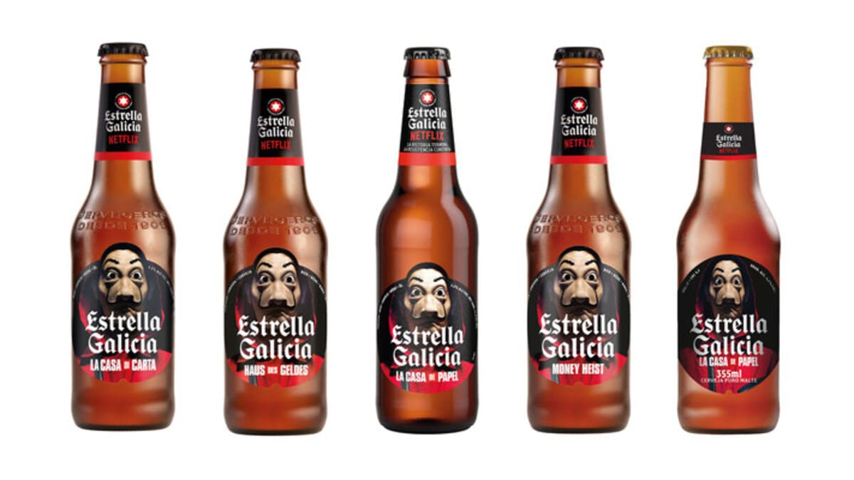 birra Estrella Casa-di-carta