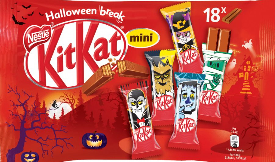 KitKat Halloween Mini: la limited edition dello snack dedicata a “Dolcetto o Scherzetto”