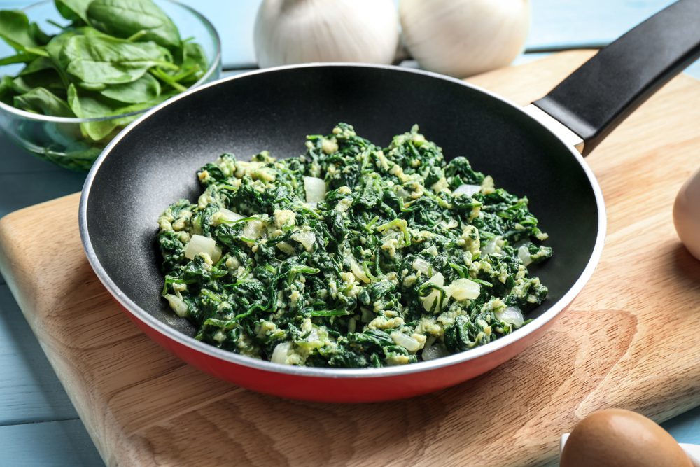Spinaci in padella