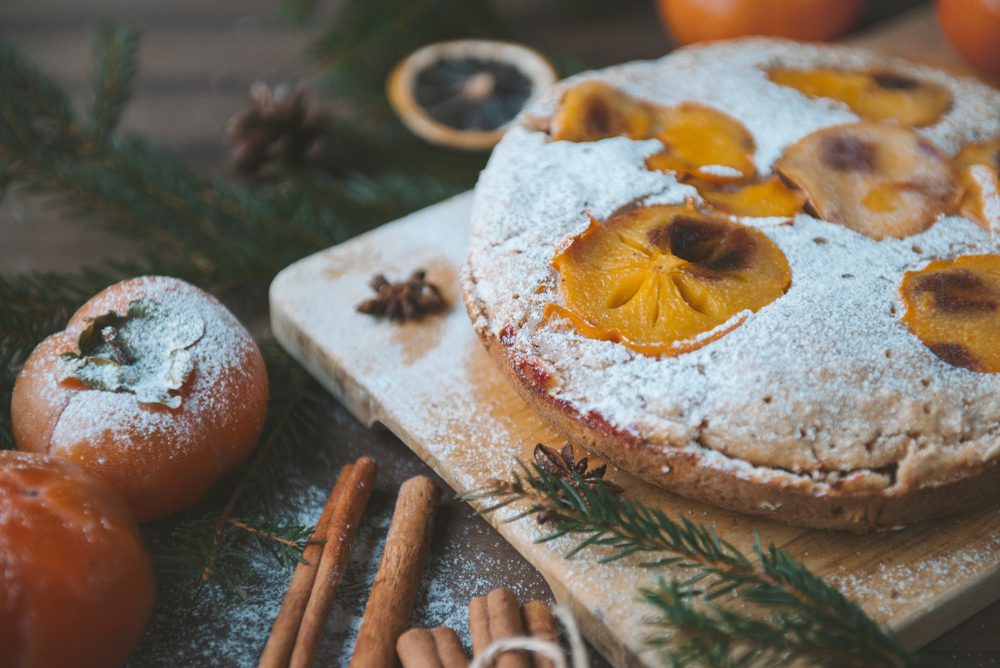 Torta di cachi