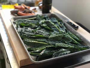 cavolo nero lavato