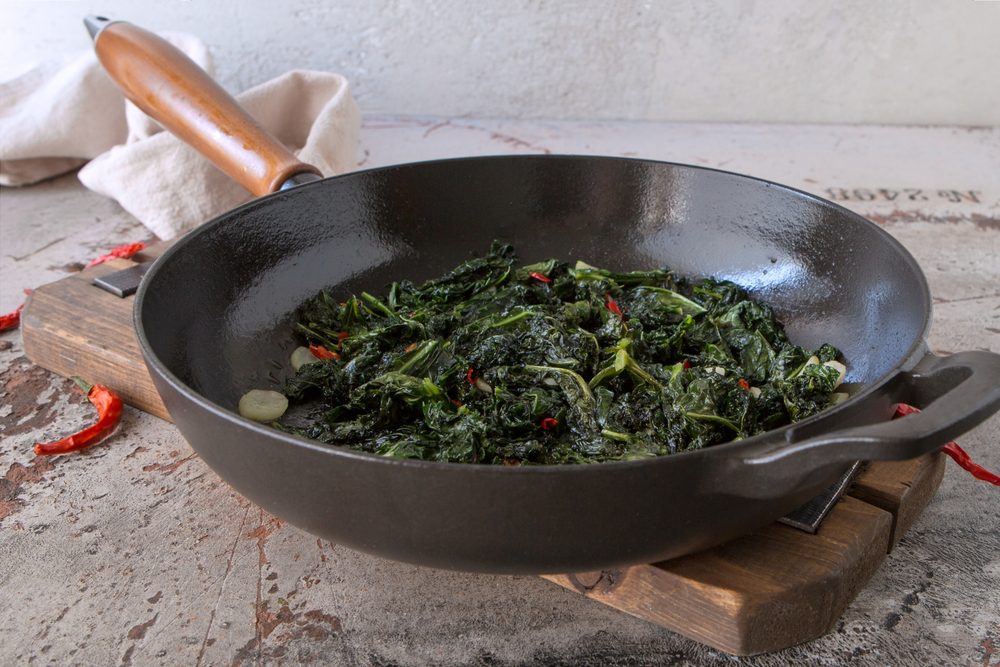 Cavolo nero in padella