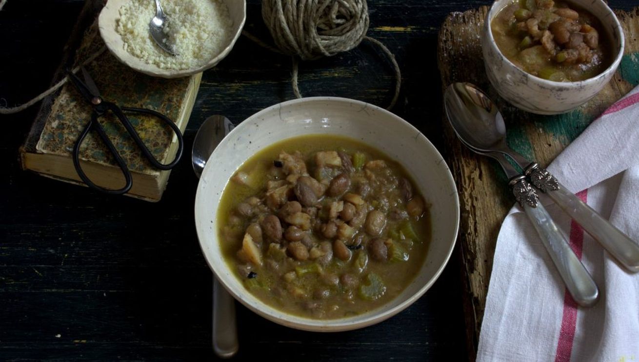 cod bean soup