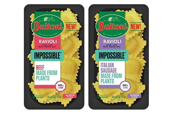 Buitoni lancia i ravioli con la carne non carne di “Impossible Foods”