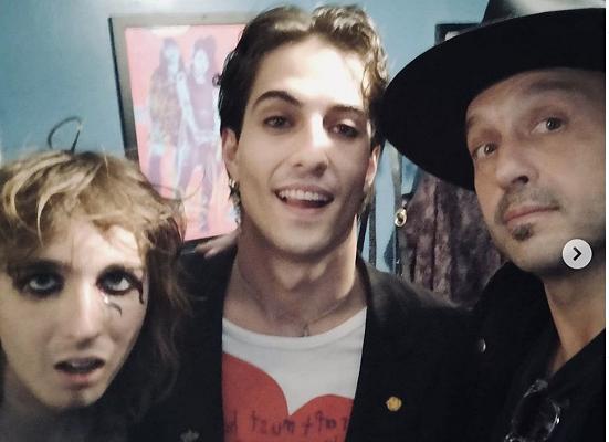 Joe Bastianich al concerto dei Maneskin a Los Angeles