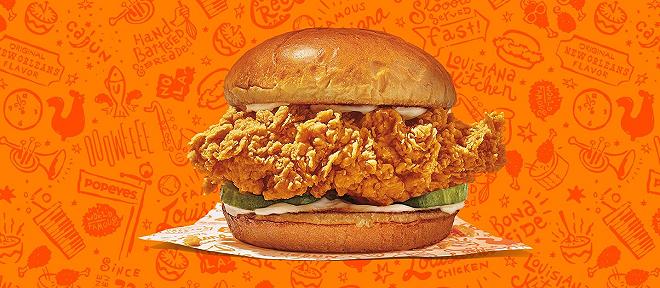 popeyes louisiana pollo fritto
