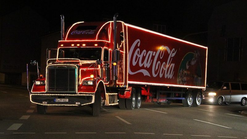 Coca-Cola, il tour quest’anno sarà con il camion elettrico